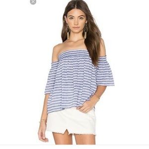 Rails off the shoulder top!